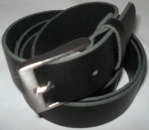 Gürtel 35 mm    Echtes Leder   Farbe schwarz