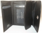 Kompaktbörse von MANAGE mit RFID-Schutz, grosser Münzfach in Form einer Schütte, Kartensteckfächer,Scheinfach