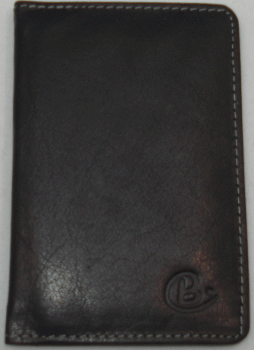 Etui für Fahrkarten/Kreditkarten - Echtes Leder