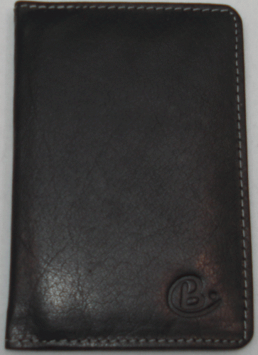 Etui für Fahrkarten/Kreditkarten - Echtes Leder